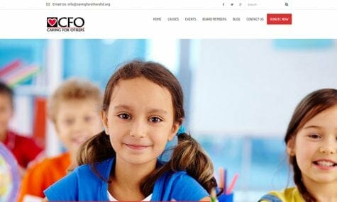 Caring For Others (CFO) - Website design, development, build, maintenance, and hosting by Talk19 Media & Marketing company in Warrenton, Fauquier County, Northern Virginia