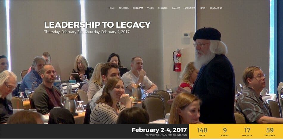 Leadership to Legacy (L2L Summit) - Website design, development, build, maintenance, and hosting by Talk19 Media & Marketing company in Warrenton, Fauquier County, Northern Virginia