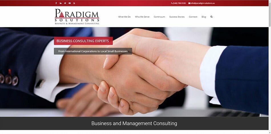 Paradigm Solutions Business Consulting Dennis Taylor Jean Taylor Virginia