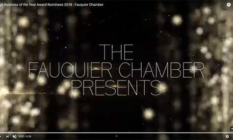 Audio & Video Production, Talk19Media, Fauquier Chamber Awards Gala