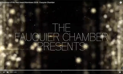 Audio & Video Production, Talk19Media, Fauquier Chamber Awards Gala
