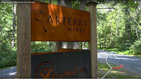 Video: Arterra Wines & Hawkmoth Arts: Art of the Land
