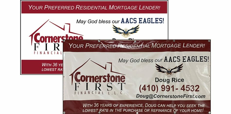 Cornerstone First Financial, Banner AACS 2020