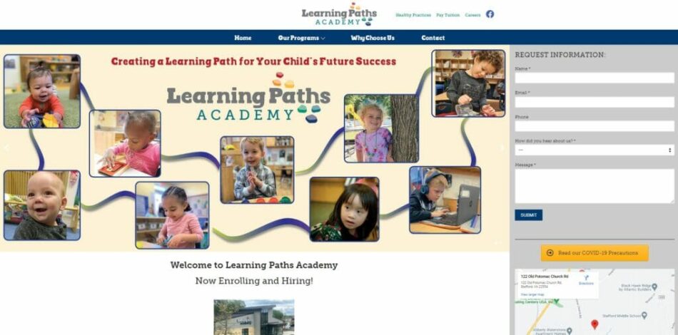 Learning Paths Academy - Website design, development, build, maintenance, and hosting by Talk19 Media & Marketing company in Warrenton, Fauquier County, Northern Virginia