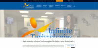 Infinite Technologies Orthotics and Prosthetics - Website design, development, build, maintenance, and hosting by Talk19 Media & Marketing company in Warrenton, Fauquier County, Northern Virginia