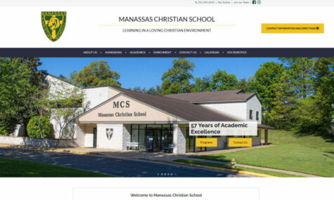 Manassas Christian School - Website design, development, build, maintenance, and hosting by Talk19 Media & Marketing company in Warrenton, Fauquier County, Northern Virginia